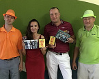 Malina Golf Cup в ГК Тайгер. Победители: Алексей Дегтярев  и Татьяна Шегердюкова