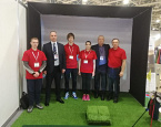 Гольф в ЦВК "Экспоцентр" на спортивном форуме SportForumLive
