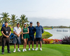 Наталия Гусева дала интервью перед стартом турнира Blue Bay LPGA
