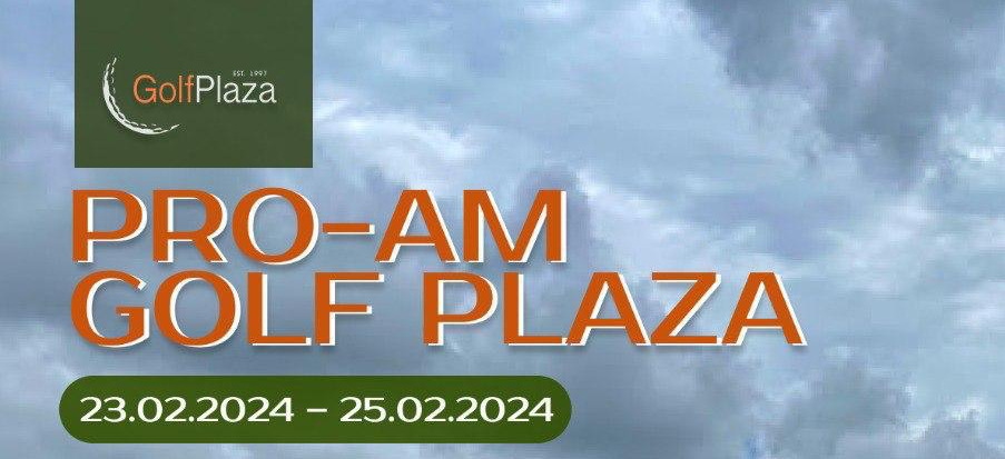C 23 по 25 февраля в Golf Plaza состоится турнир PRO-AM