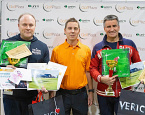 Новогодний турнир в Golf Plaza. Победители:  Андрей Атаров, Георгий Баринов