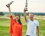 Ирина Селиванова и Александр Тимошин - Чемпионы Links National GC 2020