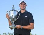 Людвиг Оберг открывает счет своим победам в PGA Tour