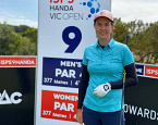 Дебют Нины Пеговой в LPGA