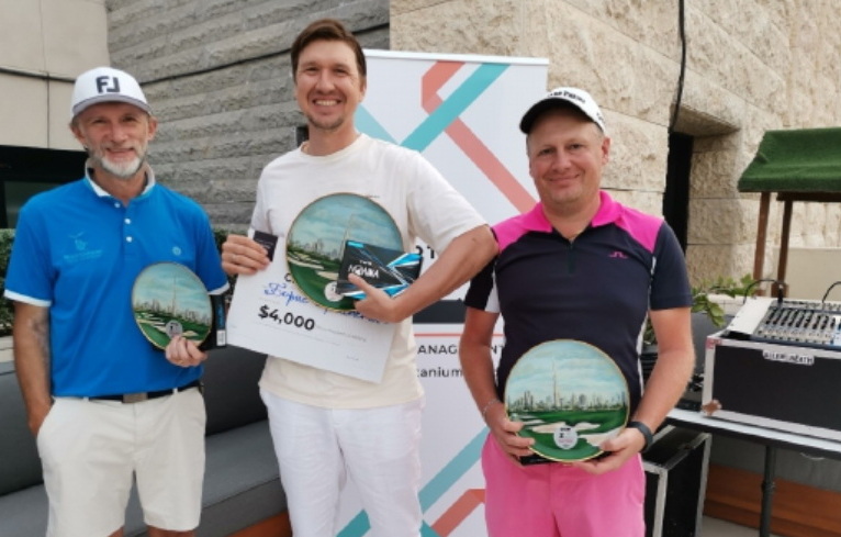 Cryptanium Tour10 Golf Cup. Победители: Борис Красненков и Сергей Крючков