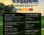 VI этап Кубка Корейского дома стартует 16 февраля