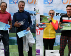 PayRing Grand Prix Golf.ru. Триумфаторы сезона: Сергей Гречухин и Сергей Крючков, Жанна и Константин Тараско