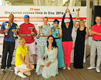 На турнире Открытия Сезона Hole In One Tour 2016 победителями стали Наталья Зарудная и Сергей Дмитриев